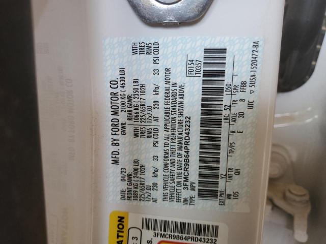 2023 FORD BRONCO SPO - 3FMCR9B64PRD43232