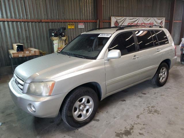 TOYOTA HIGHLANDER 2003 silver  gas JTEGD21A230068256 photo #1