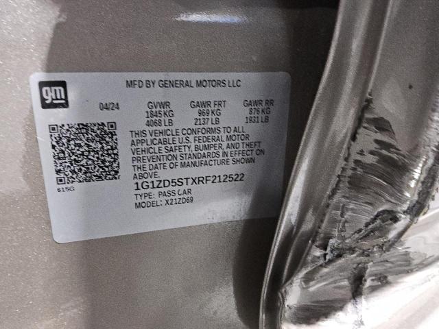 2024 CHEVROLET MALIBU LT - 1G1ZD5STXRF212522