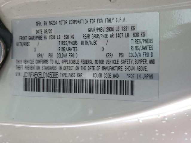 2020 FIAT 124 SPIDER JC1NFAEK6L0145386