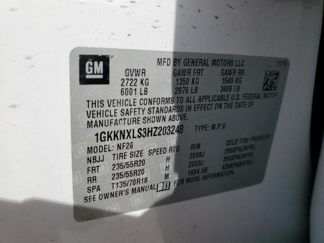2017 GMC ACADIA DEN - 1GKKNXLS3HZ203248