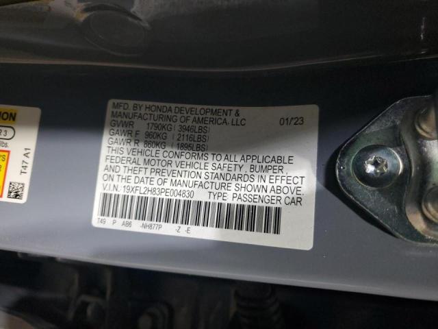 2023 HONDA CIVIC SPOR - 19XFL2H83PE004830