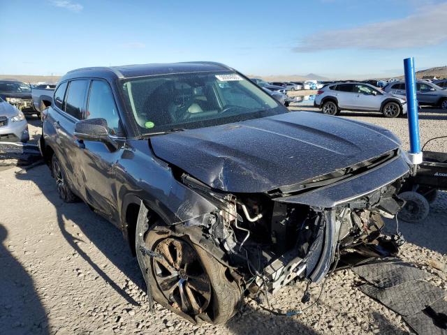 Vin: 5tdgzrbh5ns583679, lot: 50084005, toyota highlander xle 20224