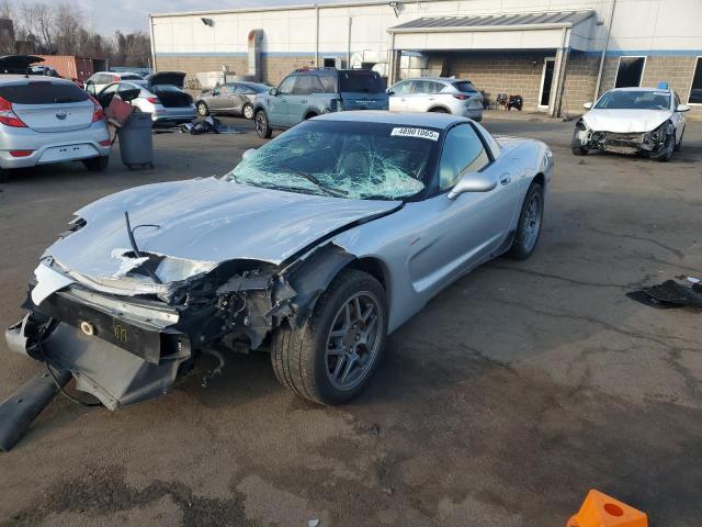 CHEVROLET CORVETTE Z 2001 silver  gas 1G1YY12S615116719 photo #1