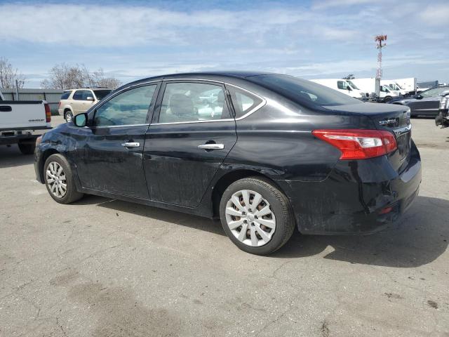 NISSAN SENTRA S 2018 black  gas 3N1AB7AP1JY241045 photo #3