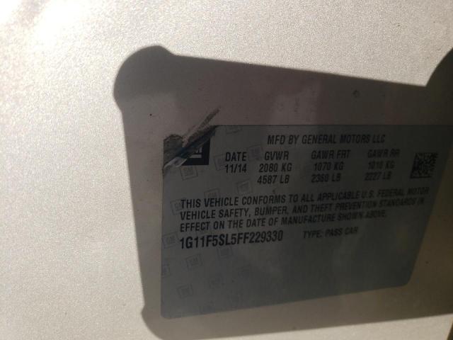 2015 CHEVROLET MALIBU LTZ 1G11F5SL5FF229330
