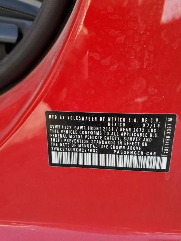 2019 VOLKSWAGEN JETTA S - 3VWCB7BU5KM227682