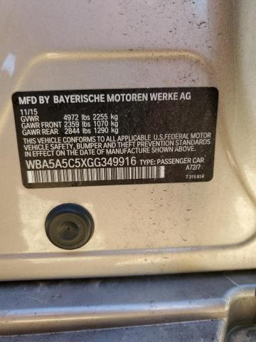 2016 BMW 528 I - WBA5A5C5XGG349916