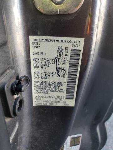 2017 NISSAN TITAN XD S - 1N6AA1C11HN553053