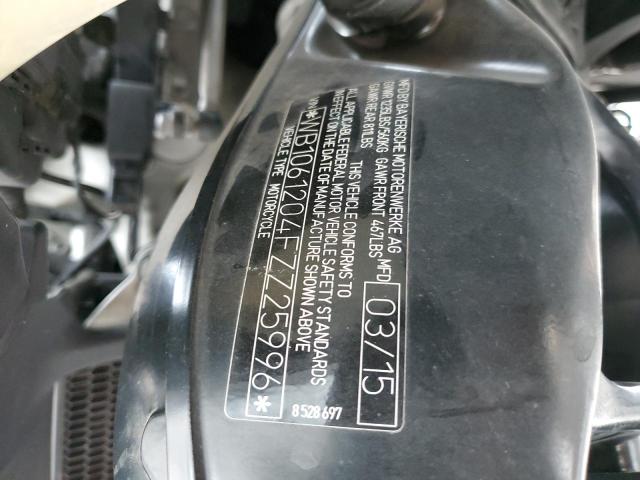 2015 BMW K1600 GTL WB1061204FZZ25996