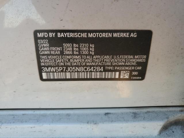 2022 BMW 330E - 3MW5P7J05N8C64284