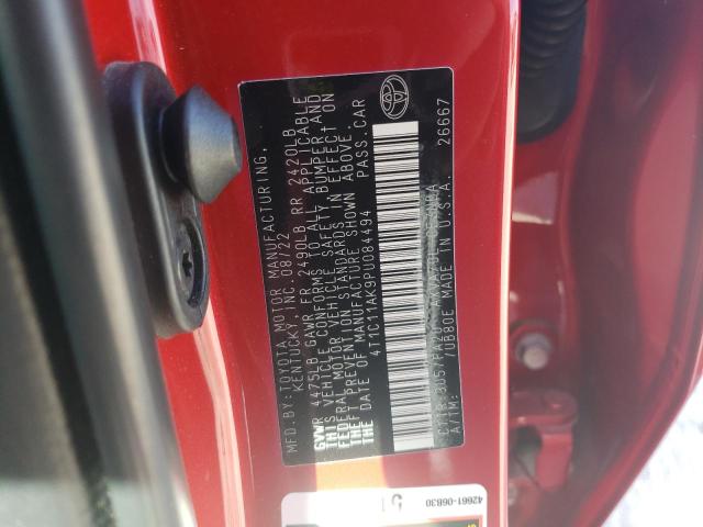 2023 TOYOTA CAMRY LE - 4T1C11AK9PU084494