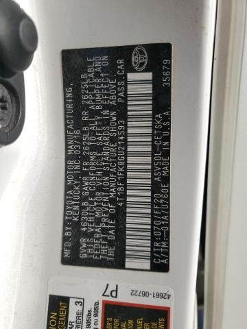 2016 TOYOTA CAMRY LE - 4T1BF1FK8GU214593