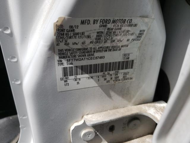 2012 FORD F250 SUPER - 1FT7W2AT1CEC57483