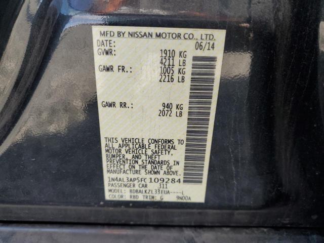 2015 NISSAN ALTIMA 2.5 - 1N4AL3AP5FC109284