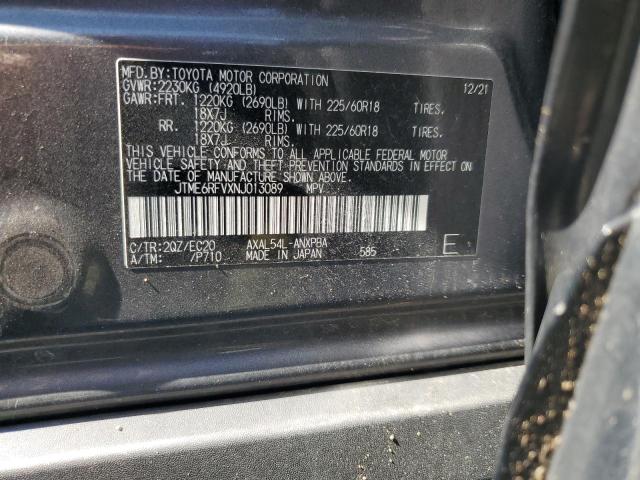 2022 TOYOTA RAV4 XSE - JTME6RFVXNJ013089