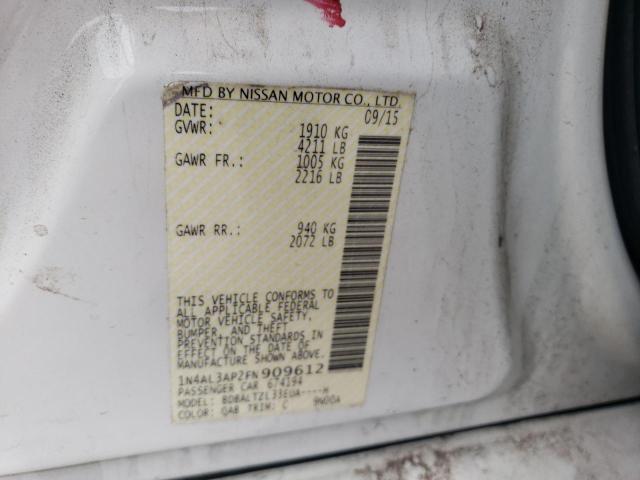 2015 NISSAN ALTIMA 2.5 - 1N4AL3AP2FN909612