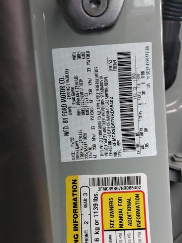 2022 FORD BRONCO SPO - 3FMCR9B67NRD65402