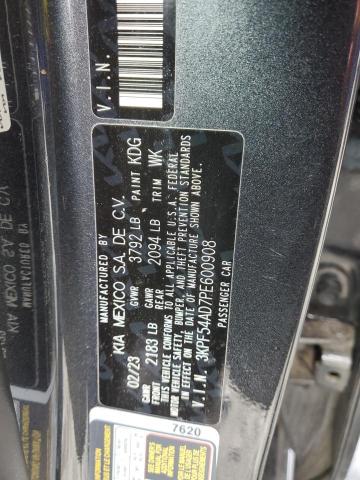 2023 KIA FORTE GT L - 3KPF54AD7PE600908