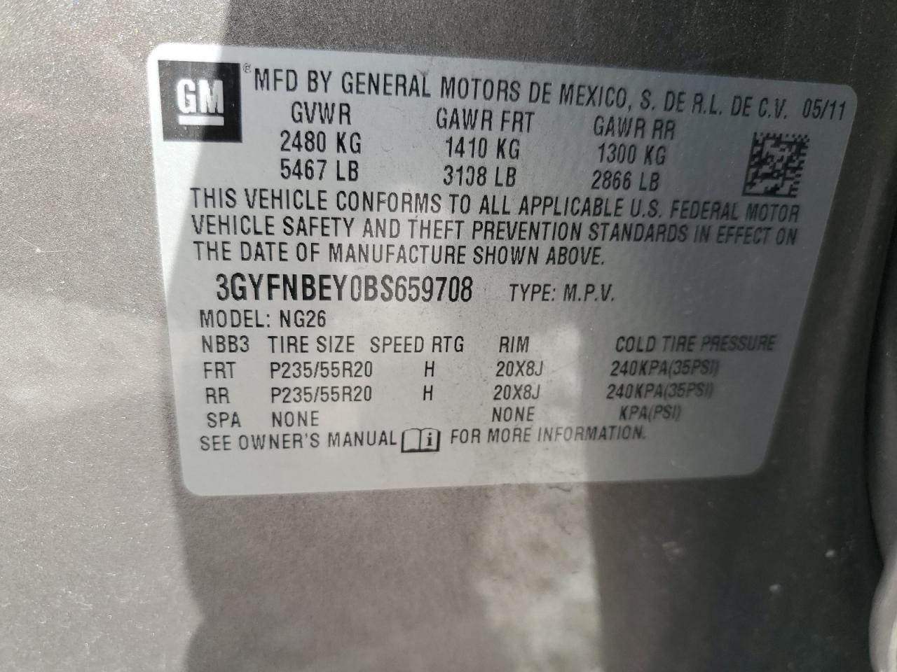 CADILLAC SRX PERFORMANCE COLLECTION