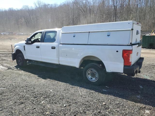 FORD F250 SUPER 2017 white crew pic gas 1FT7W2B6XHED33492 photo #3