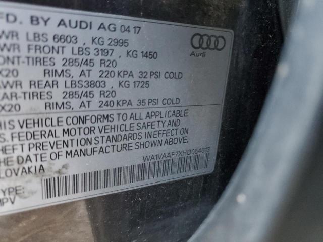 2017 AUDI Q7 PRESTIG - WA1VAAF7XHD054613