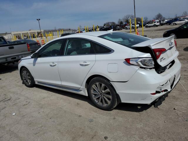 Vin: 5npe34af2gh346281, lot: 50127755, hyundai sonata sport 20162