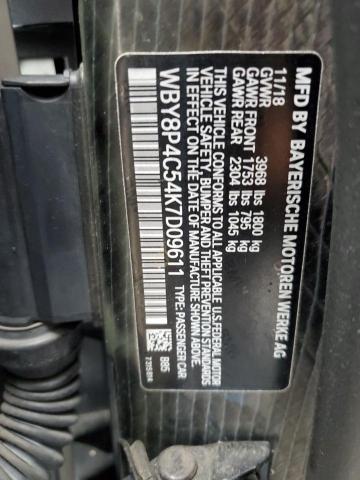 2019 BMW I3 REX - WBY8P4C54K7D09611