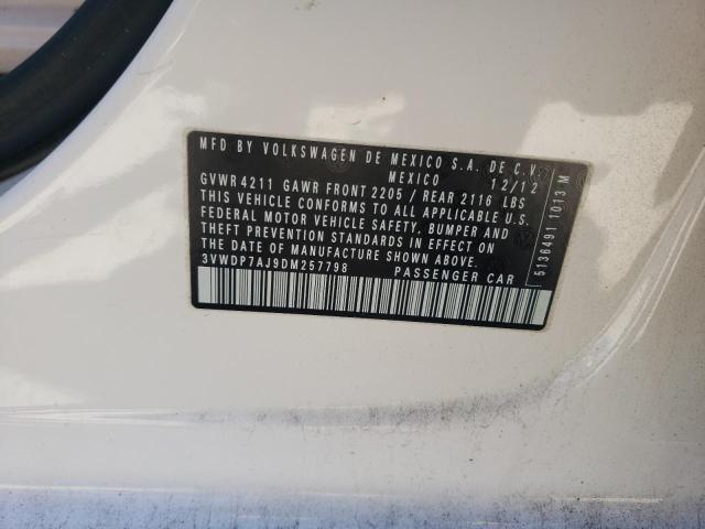 2013 VOLKSWAGEN JETTA SE - 3VWDP7AJ9DM257798