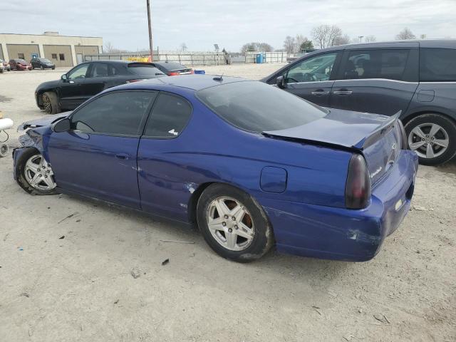 CHEVROLET MONTE CARL 2005 blue  gas 2G1WW12E559267972 photo #3