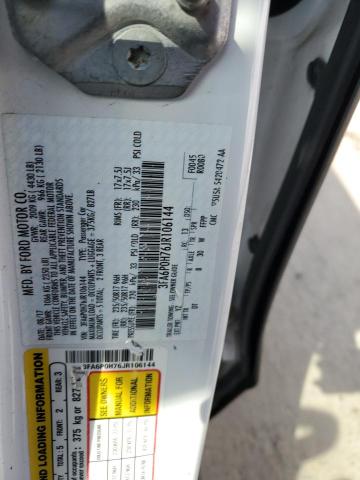 2018 FORD FUSION SE - 3FA6P0H76JR106144