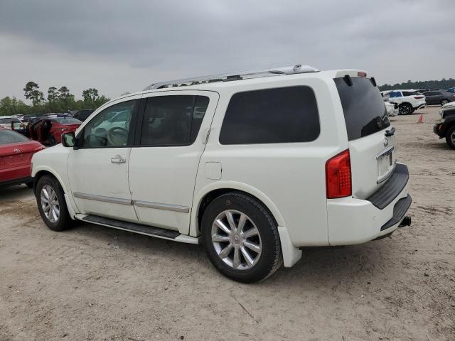 INFINITI QX56 2010 white  gas 5N3ZA0NF7AN905263 photo #3