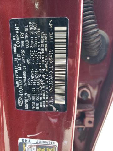 2020 HYUNDAI TUCSON SE - KM8J23A4XLU169419