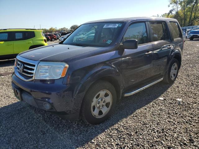 2013 HONDA PILOT LX #3114600242
