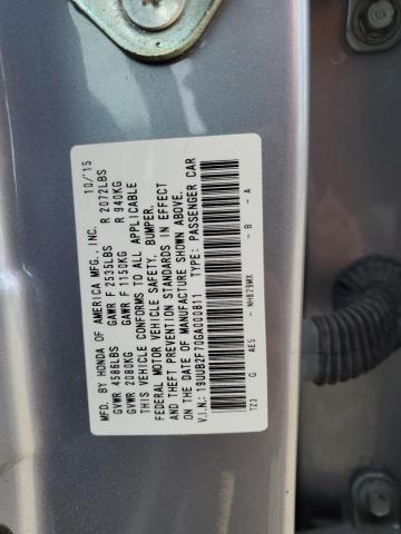 2016 ACURA TLX ADVANC 19UUB2F70GA000811