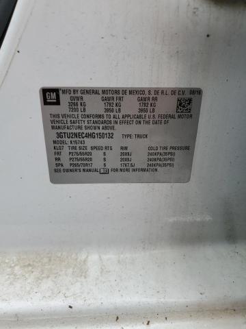 2017 GMC SIERRA K15 - 3GTU2NEC4HG150132