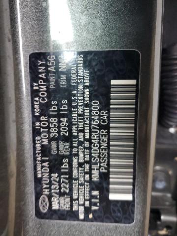 2024 HYUNDAI ELANTRA SE KMHLS4DG4RU764800