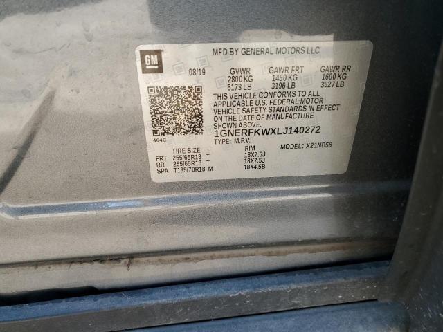 2020 CHEVROLET TRAVERSE - 1GNERFKWXLJ140272