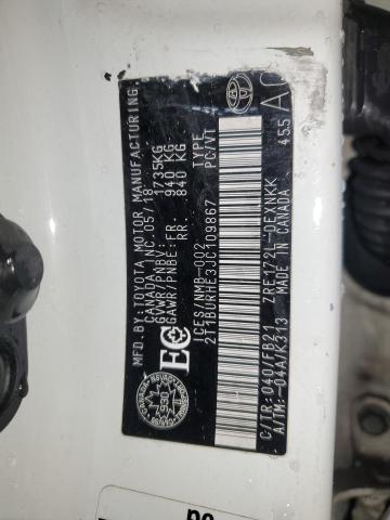 2018 TOYOTA COROLLA L - 2T1BURHE3JC109867