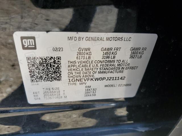 2023 CHEVROLET TRAVERSE L - 1GNEVFKW0PJ211142
