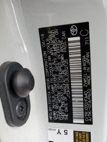 2018 TOYOTA PRIUS - JTDKARFUXJ3552125