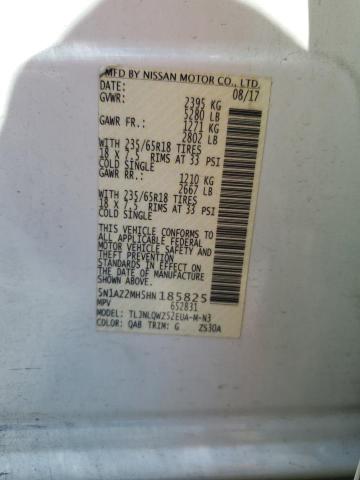 2017 NISSAN MURANO S - 5N1AZ2MH5HN185825