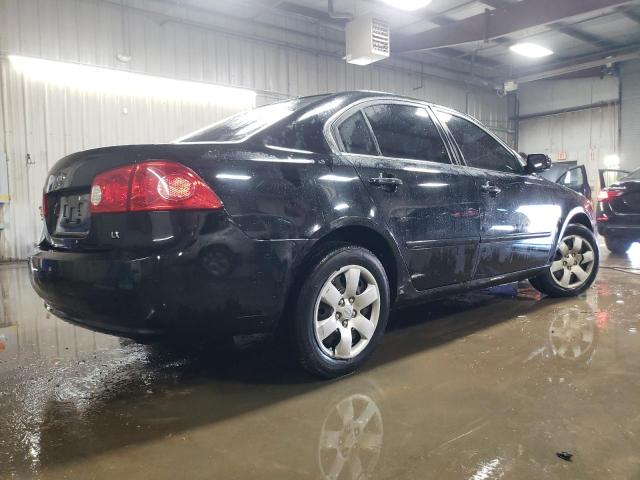 KIA OPTIMA LX 2008 black  gas KNAGE123485167096 photo #4