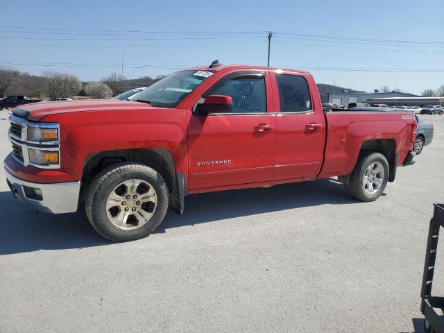 CHEVROLET SILVERADO 2015 red 4dr ext gas 1GCVKREC1FZ210893 photo #1