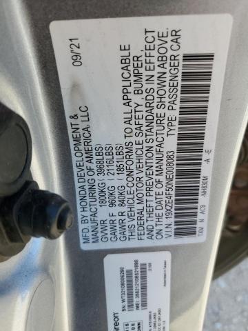 2022 HONDA INSIGHT EX - 19XZE4F50NE008083