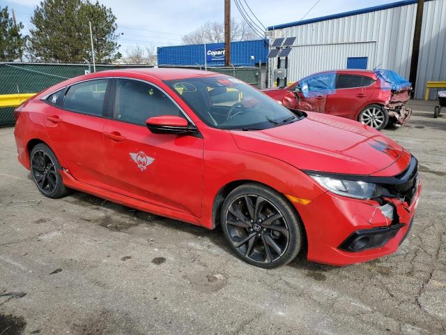 Vin: 2hgfc2f88lh588516, lot: 49724525, honda civic sport 20204