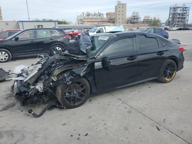 HONDA CIVIC SI 2024 black  gas 2HGFE1E57RH476536 photo #1