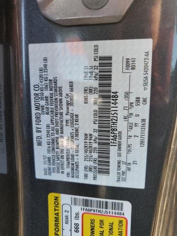 2018 FORD MUSTANG - 1FA6P8TH2J5114484