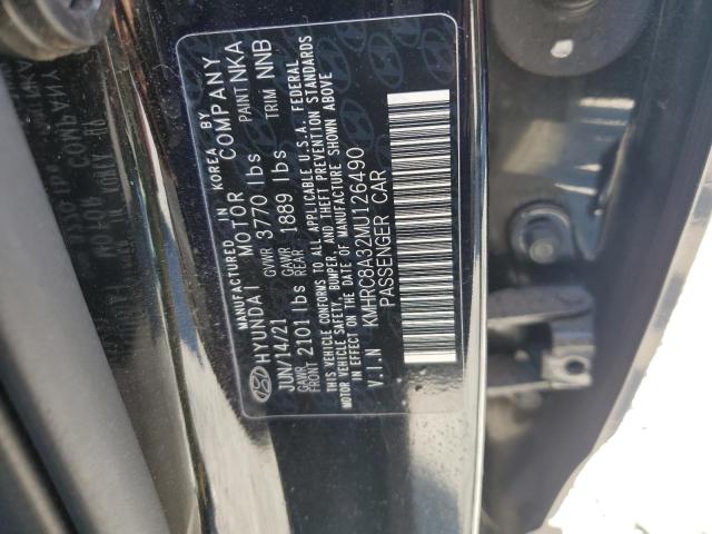 2021 HYUNDAI VENUE SEL KMHRC8A32MU126490