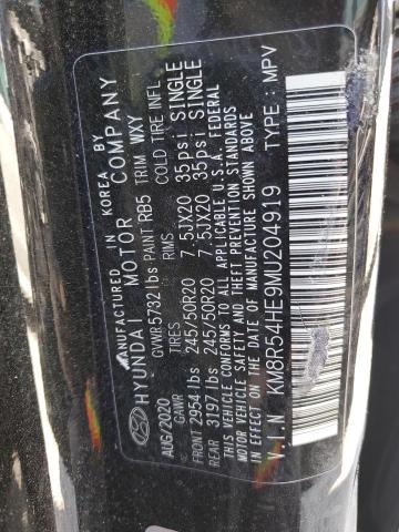 2021 HYUNDAI PALISADE L - KM8R54HE9MU204919